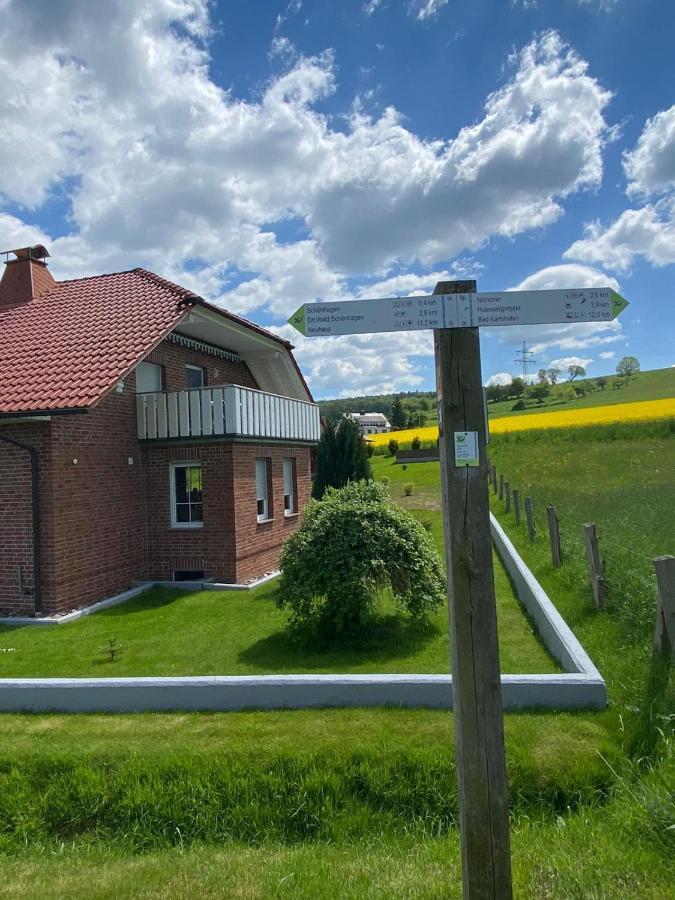 Ferienwohnung Naturblick Schonhagen  ภายนอก รูปภาพ
